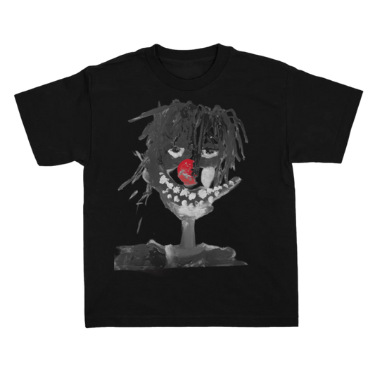 Black Clown Paint T Shirt