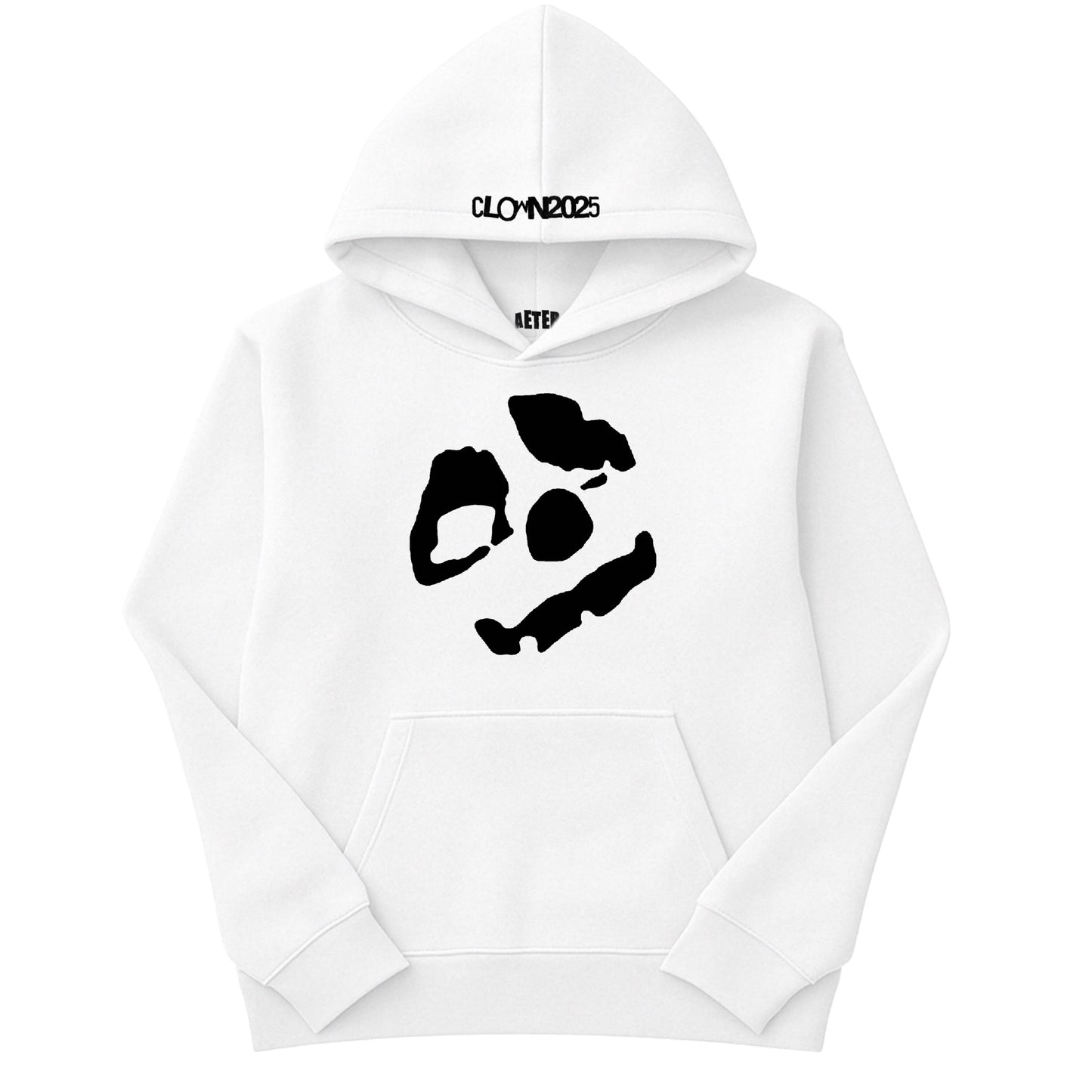 Aeter White Clown Hoodie